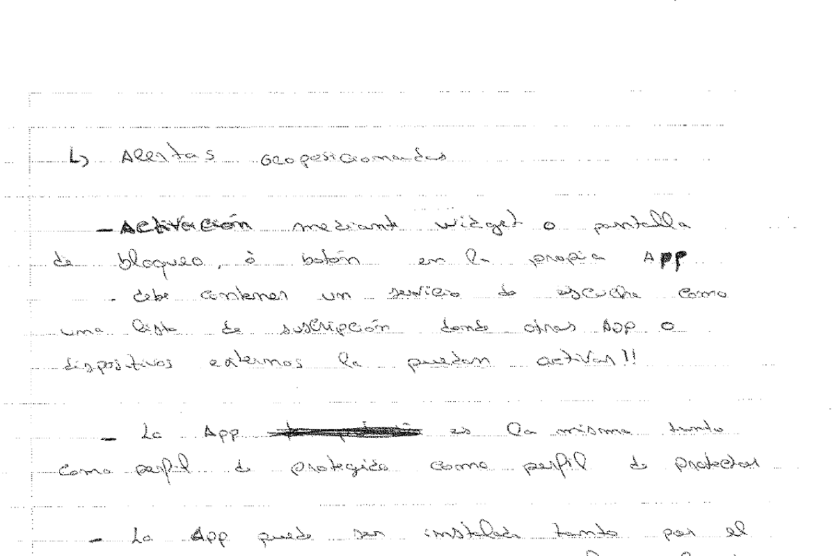 Una página de mis libretas, del corpus del shoot-out: los OCR clásicos sacan de aquí texto corrupto; un modelo de visión la transcribe casi perfecta, tachaduras incluidas